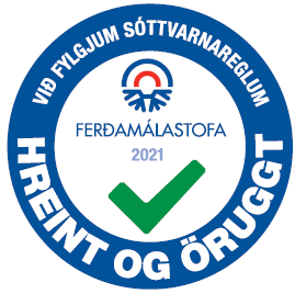 hreint og öruggt logo