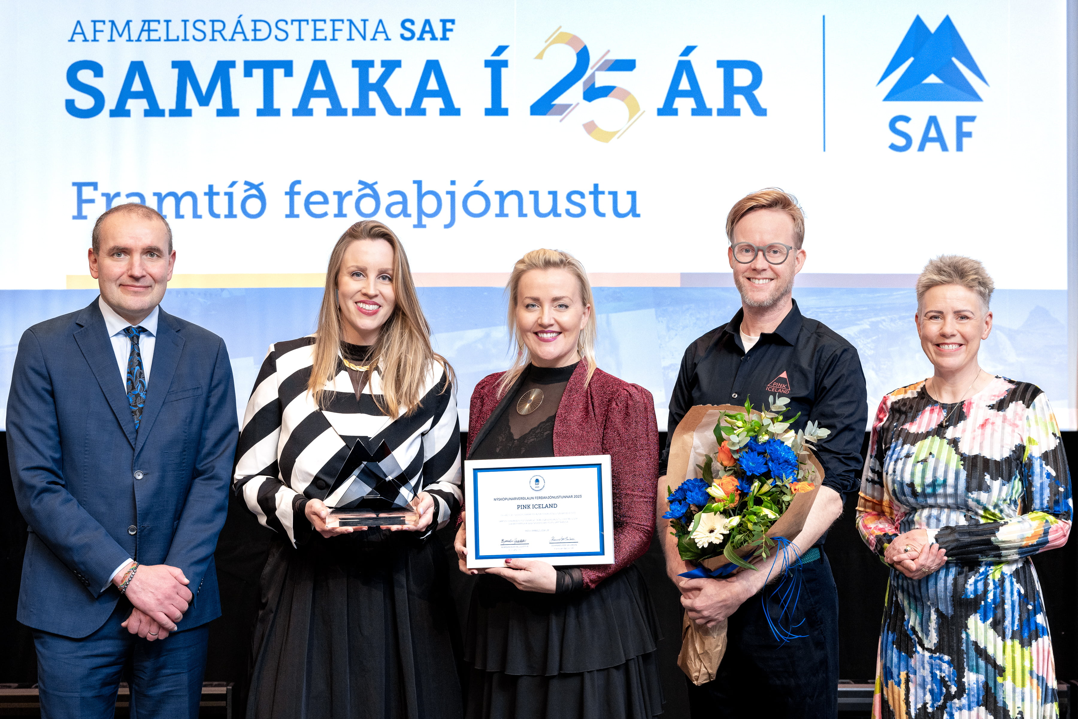 Pink Iceland hlýtur Nýsköpunarverðlauna ferðaþjónustunnar árið 2023
