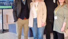 Arnar Már Ólafsson, ferðamálastjóri, María Rut Ágústsdóttir, verkefnastjóri hjá SAF, Ágúst Elvar Bjarnason, verkefnastjóri hjá SAF og María Ester Guðjónsdóttir, viðskipta- og ferðamálafræðingur.