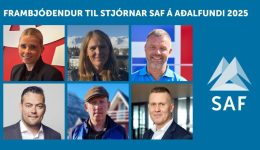 Frambjóðendur til stjórnar SAF á aðalfundi 2025